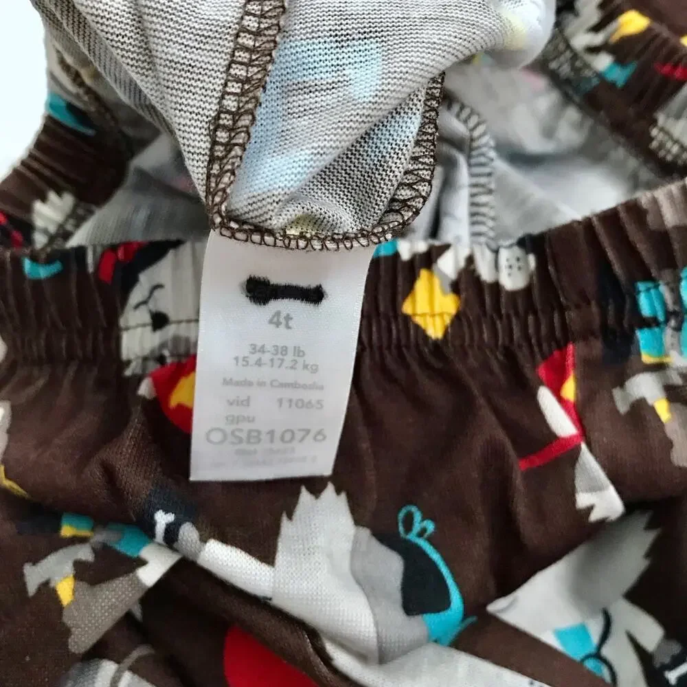 Carter's NWOT Pajama Bottom Boys 4T